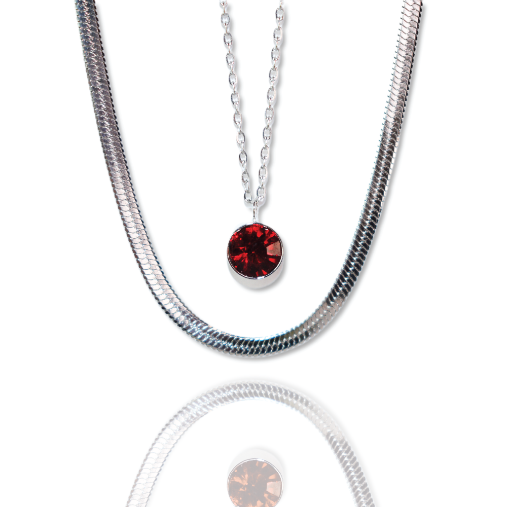 "Snake of Fortune" pendant silver
